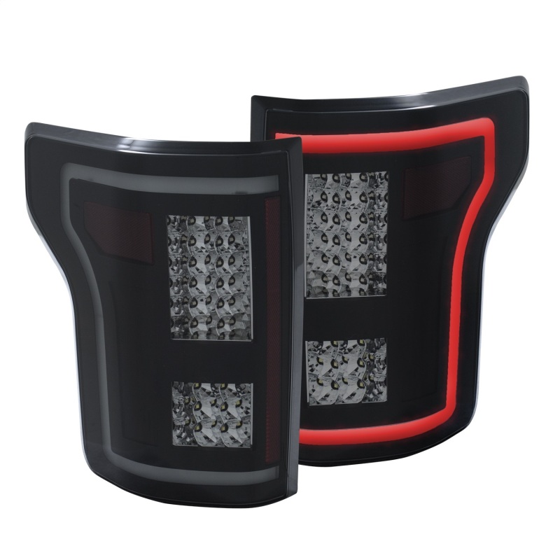 Ford F-150 LED Taillights - ANZO - G2 - Smoke - `15-`17