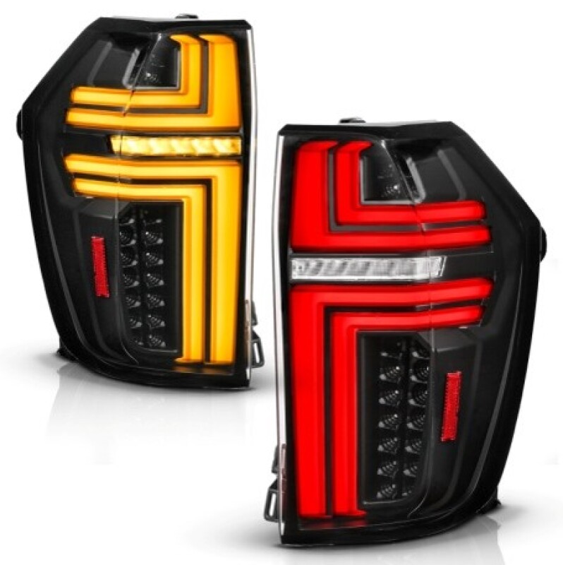 Chevrolet Tahoe LED Taillights - ANZO - SeqSig - Black - `21-`24 Chevrolet Tahoe LED Taillights - ANZO - SeqSig - Black - `21-`24