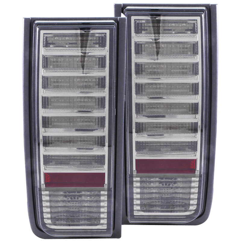 Hummer H2 LED Taillights - Rear - ANZO - Smoke - `03-`09