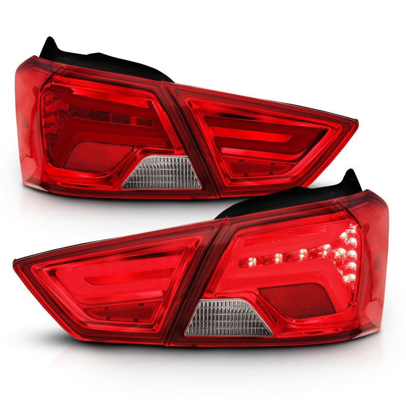 Chevrolet Impala LED Taillights - ANZO - Red/Clear - `14-`18