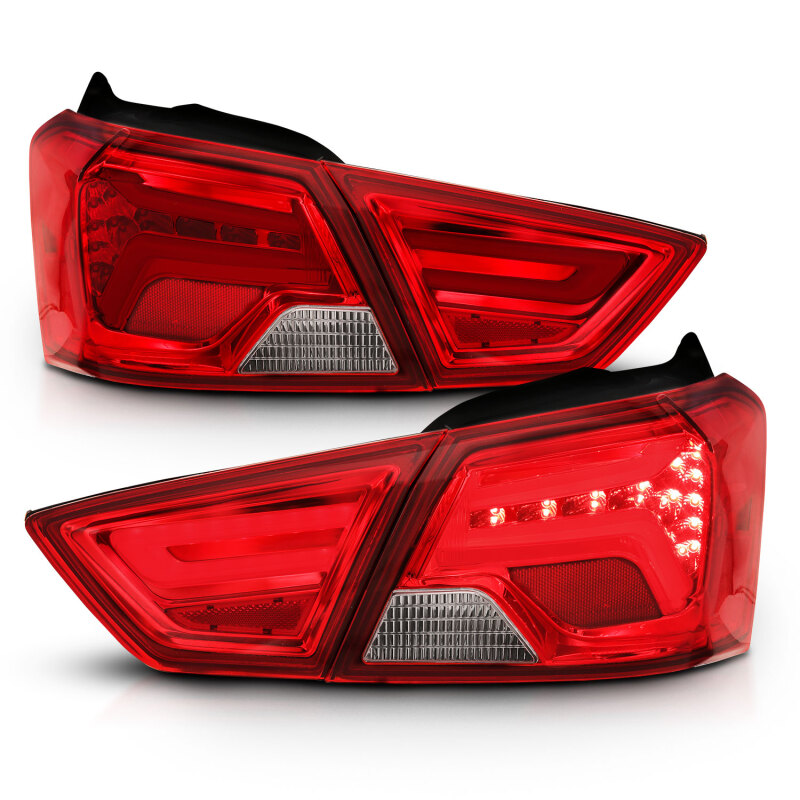 Chevrolet Impala LED Taillights - ANZO - Red/Clear - `14-`18