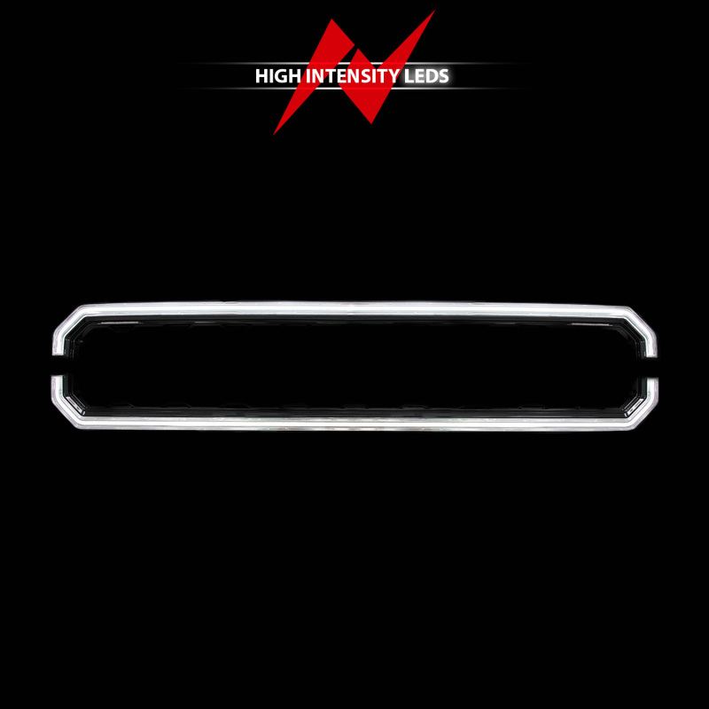 Ford F-150 LED Grille - Front - ANZO - Nexum Series - Black - `21-`23