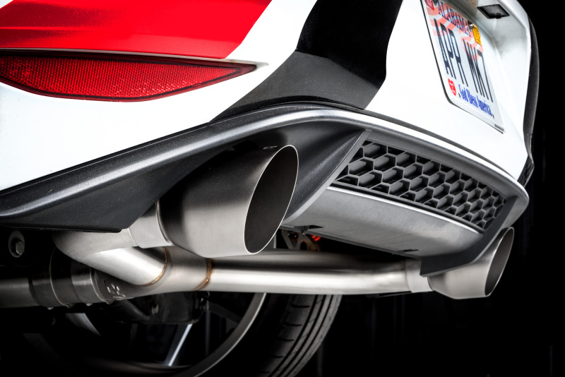 Volkswagen GTI Performance Exhaust - APR - Cat Back with Resonator - Polished - `15-`17
