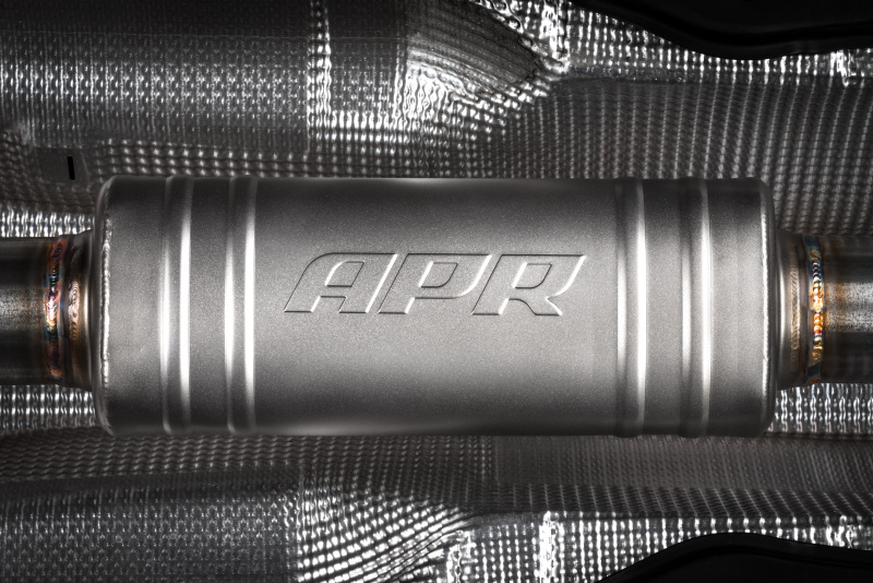 Volkswagen GTI Performance Exhaust - APR - Cat Back with Resonator - Polished - `15-`17