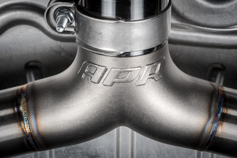 Volkswagen GTI Performance Exhaust - APR - Cat Back with Resonator - Polished - `15-`17