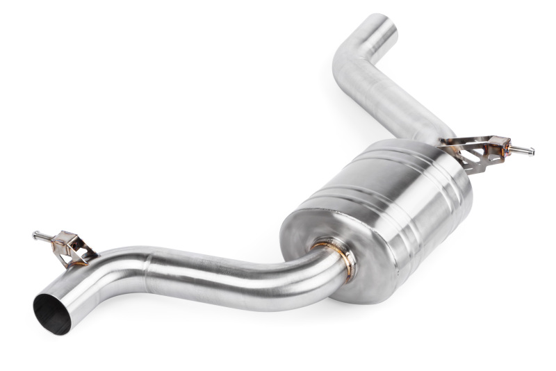 Volkswagen GTI Performance Exhaust - APR - Cat Back with Resonator - Polished - `15-`17