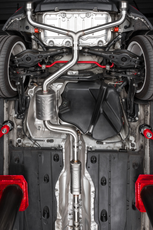 Volkswagen GTI Performance Exhaust - APR - Cat Back with Resonator - Polished - `15-`17