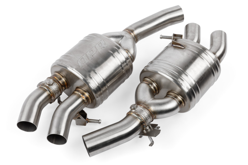 Audi S5 Performance Exhaust - APR - Catback - Polished Stainless Steel - `18-`25