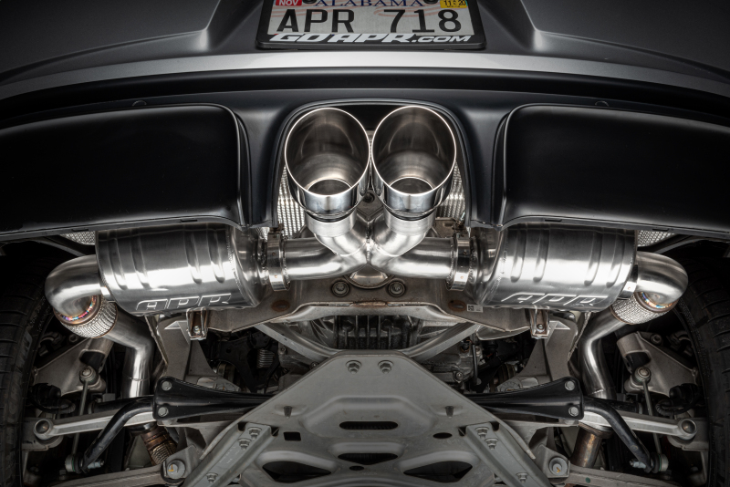 Porsche Cayman Performance Exhaust - APR - Cat Back - `17-`24