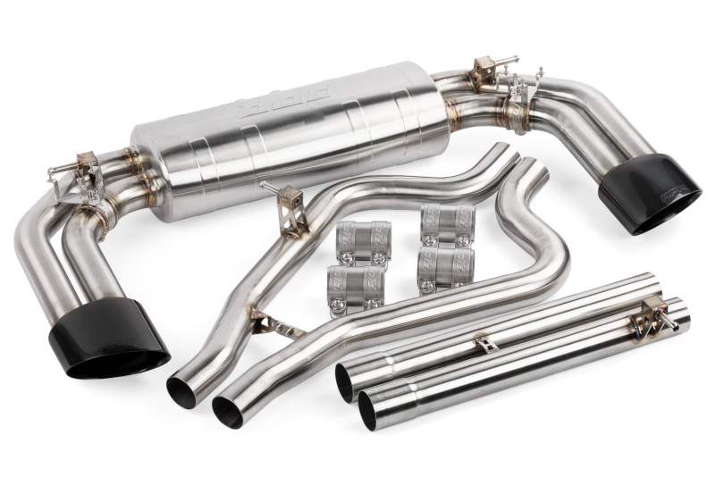 Audi RS3 Performance Exhaust - Rear - APR - Catback - Diamond Black - `17-`20