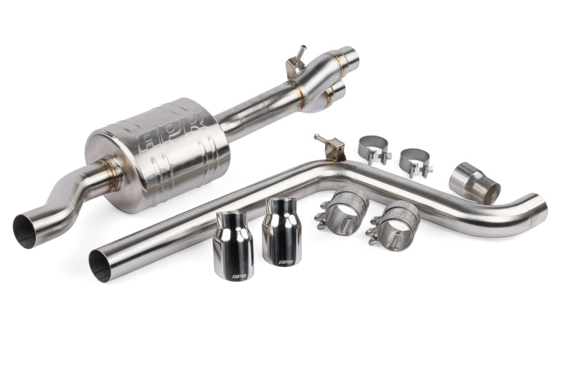 Volkswagen Polo GTI Performance Exhaust - APR - Cat Back - Polished - 2017