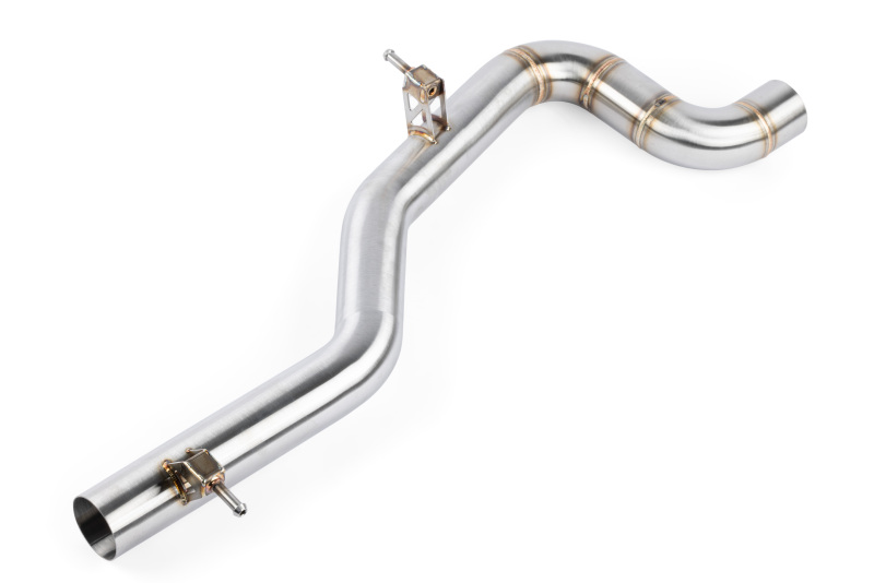 Volkswagen Golf R Performance Exhaust - APR - APR Catback with Dual Helmholtz Resonators - Matte Carbon Fiber - `22-`25