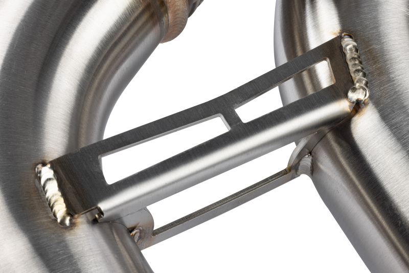 Volkswagen Golf R Performance Exhaust - APR - APR Catback with Dual Helmholtz Resonators - Matte Carbon Fiber - `22-`25
