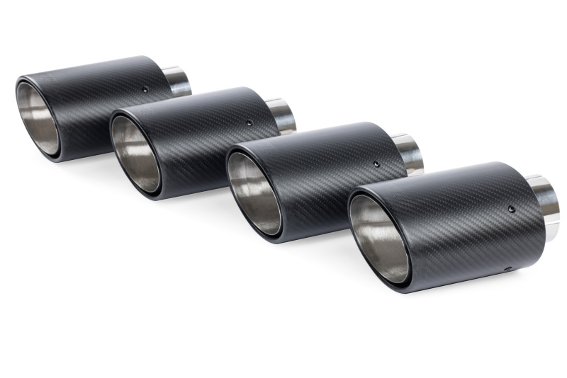Volkswagen Golf R Performance Exhaust - APR - APR Catback with Dual Helmholtz Resonators - Matte Carbon Fiber - `22-`25