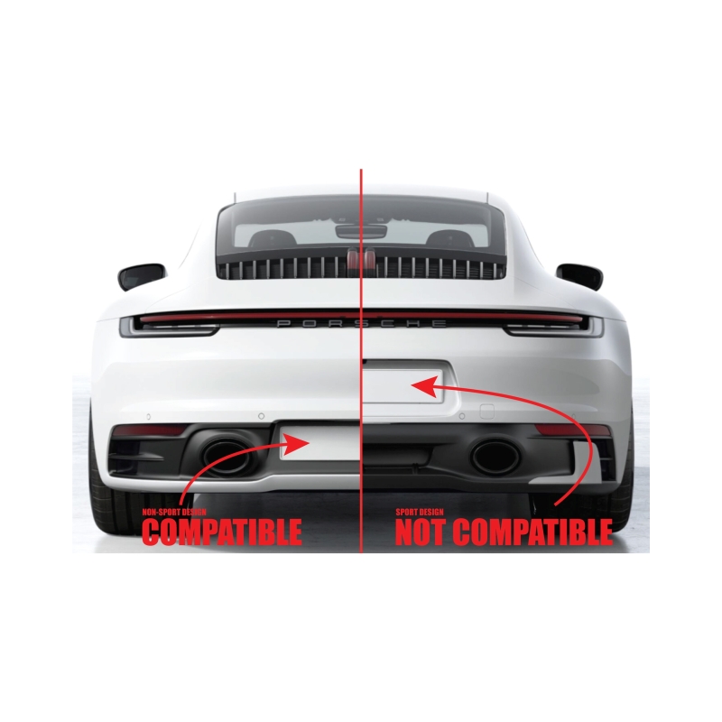 Porsche 911 Intercooler Ducts - APR - APR Carbon Fiber - Carbon Fiber - `20-`24