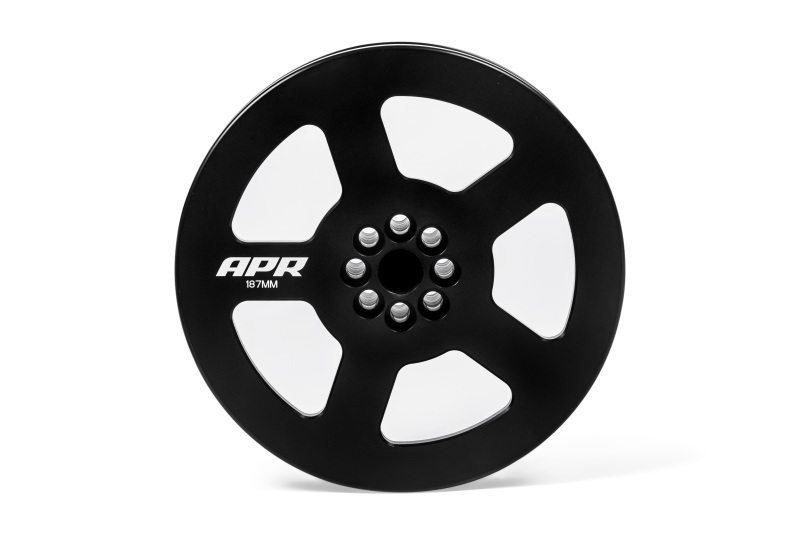 Audi Q7 Crank Pulley - APR - Supercharger Crank Pulley Upgrade 187mm - Black - `11-`15