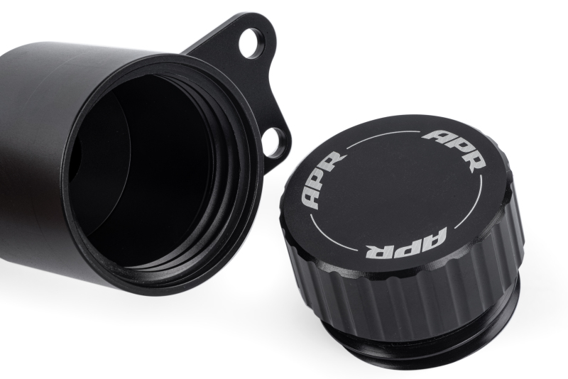 Audi S3 Oil Catch Can - APR - Remote Reservoir Fill Kit - Black - `15-`20