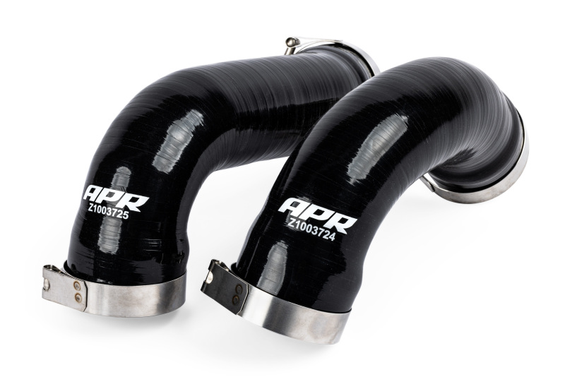 Volkswagen GTI Charge Pipe Full System - APR - Turbo Muffler Pipe, Charge Pipes, Charge Hose System - Black - `22-`24