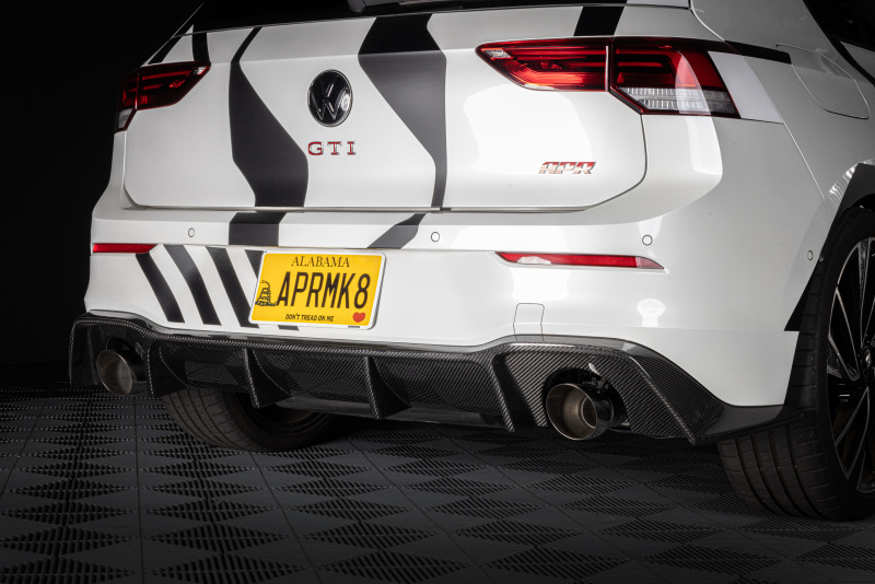 Volkswagen GTI Rear Diffuser - APR - Carbon Fiber - Gloss Carbon Fiber - `22-`24