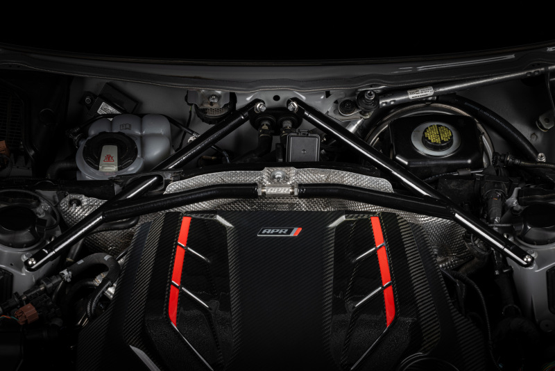 Audi RS5 Strut Tower Brace - APR - B9 Chassis - Black - `18-`25