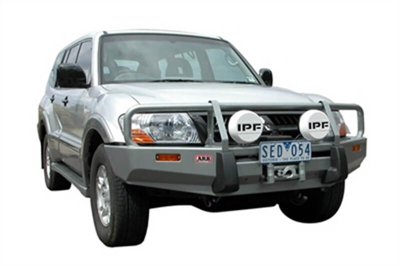 Mitsubishi Pajero NM Bull Bar - ARB - Combar 8-9.5 - Black - `03-`06 Mitsubishi Pajero NM Bull Bar - ARB - Combar 8-9.5 - Black - `03-`06