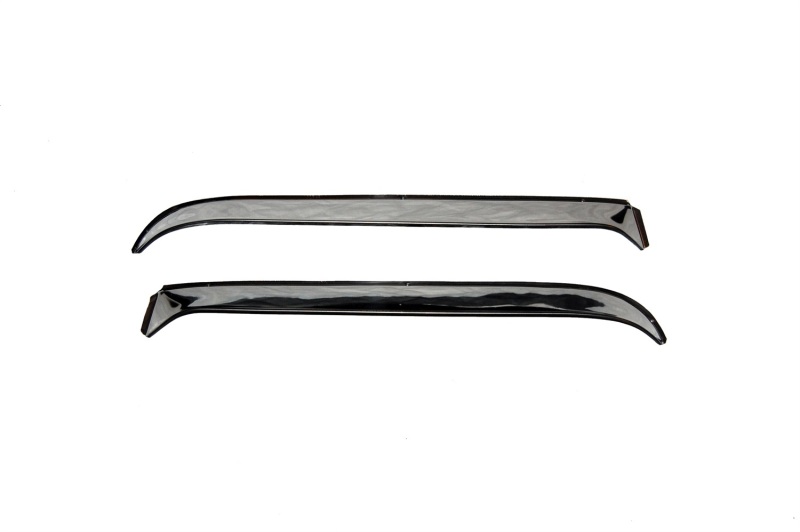 Jeep Wrangler Wind Deflectors - Front - AVS - Ventshade - Stainless - `97-`06 Jeep Wrangler Wind Deflectors - Front - AVS - Ventshade - Stainless - `97-`06