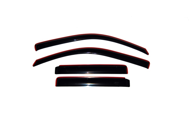 Chevrolet Trailblazer EXT In-Channel Ventvisor - Front + Rear - AVS - Smoke - `02-`06