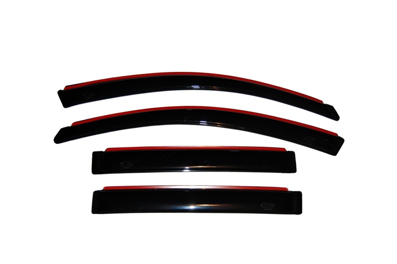 Chrysler Pacifica In-Channel Ventvisors - Front + Rear - AVS - Smoke - `04-`08 Chrysler Pacifica In-Channel Ventvisors - Front + Rear - AVS - Smoke - `04-`08