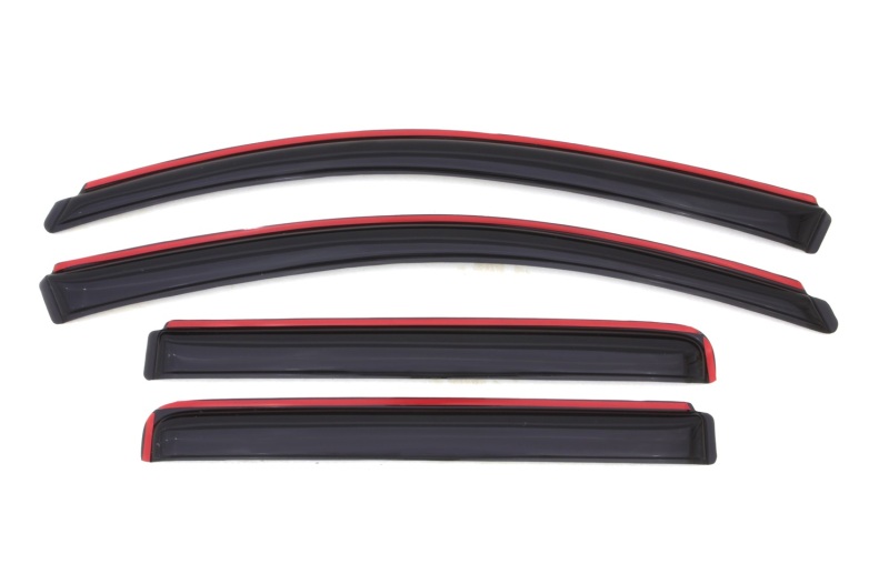 Nissan Titan Crew Cab In-Channel Ventvisor - Front + Rear - AVS - Smoke - `04-`15