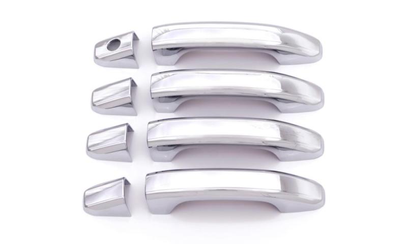 GMC Sierra 1500 Door Handle Covers - AVS - 4 Door 8pc Set - Chrome - `14-`18 GMC Sierra 1500 Door Handle Covers - AVS - 4 Door 8pc Set - Chrome - `14-`18