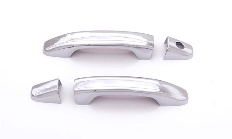 Chevrolet Silverado 3500 HD Door Handle Covers - AVS - Chrome - `15-`18 Chevrolet Silverado 3500 HD Door Handle Covers - AVS - Chrome - `15-`18