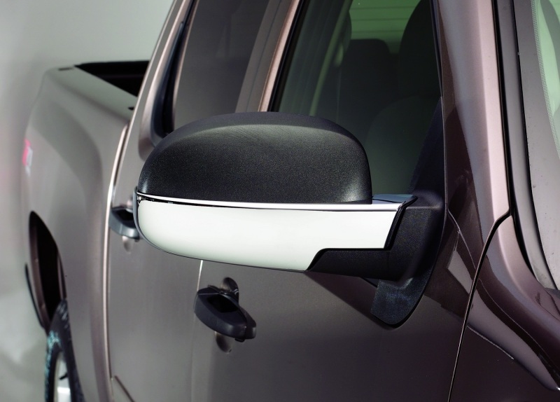 Chevrolet Avalanche 1500 Mirror Covers - AVS - Chrome - `02-`06