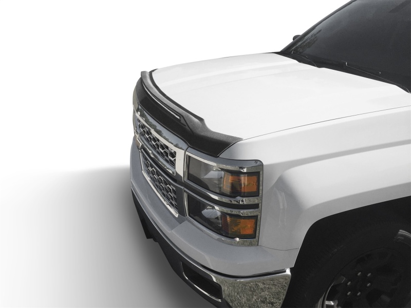Chevrolet Silverado 1500 Hood Deflector - AVS - Aeroskin LightShield - Black - `14-`15 Chevrolet Silverado 1500 Hood Deflector - AVS - Aeroskin LightShield - Black - `14-`15