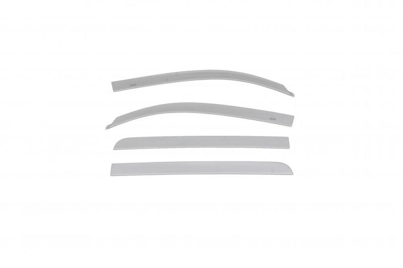 Toyota Tundra Wind Deflectors - AVS - Color Match Low Profile - Silver Sky Metallic - `19-`21