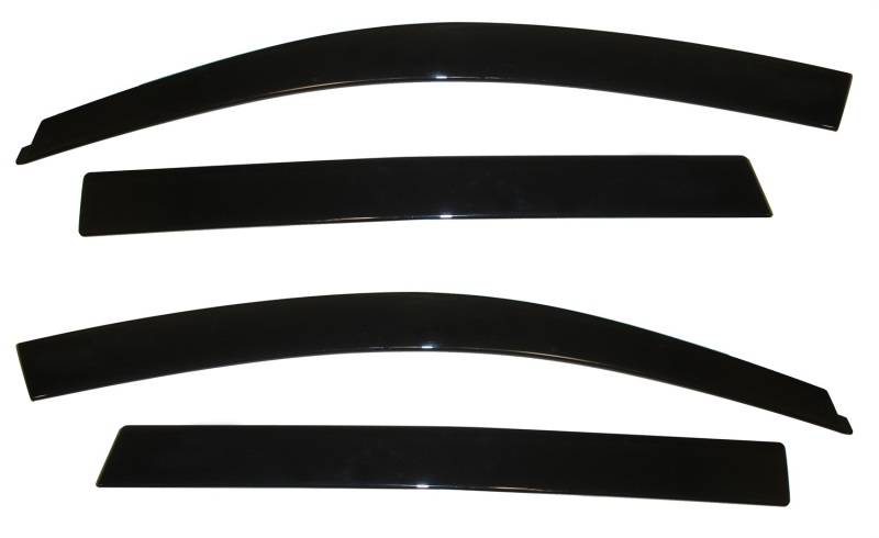 Chevrolet Traverse Wind Deflectors - Side - AVS - Low Profile - Smoke - `09-`17 Chevrolet Traverse Wind Deflectors - Side - AVS - Low Profile - Smoke - `09-`17