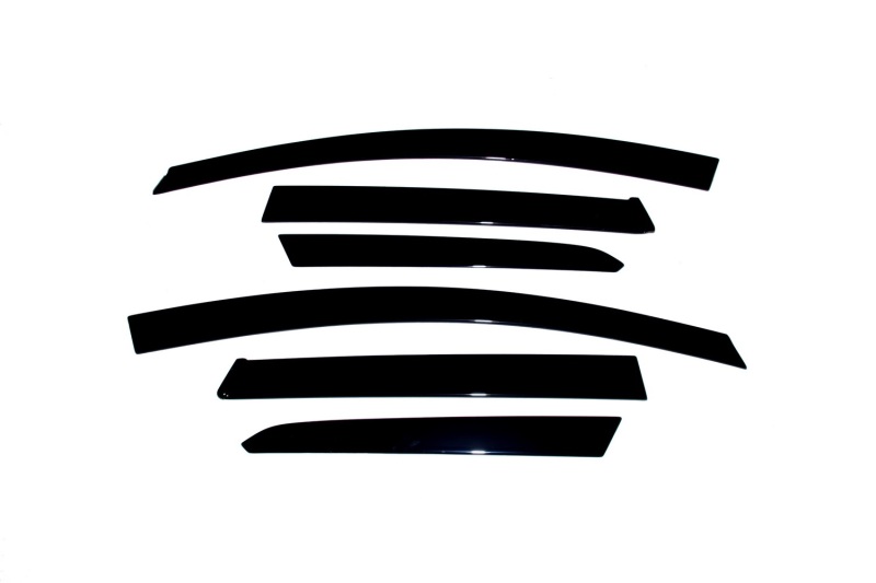 Subaru Impreza Ventvisor Low Profile Deflectors - AVS - Low Profile - Smoke - `08-`11