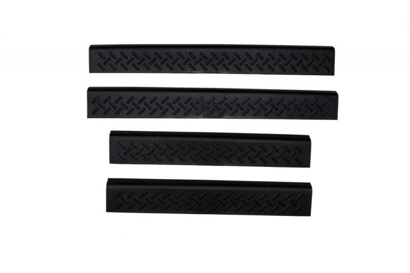 Ford F-150 Door Sill Protector Set - Front and Rear - AVS - Stepshield - Black - `04-`08 Ford F-150 Door Sill Protector Set - Front and Rear - AVS - Stepshield - Black - `04-`08