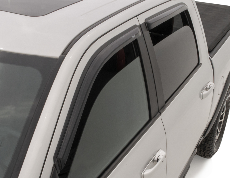 Ford Maverick Wind Deflectors - AVS - Outside Mount - Smoke - `22-`23