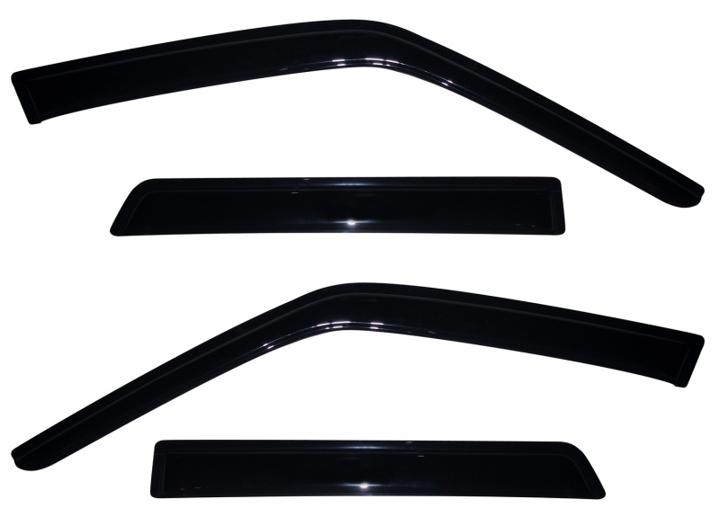 Nissan Juke Wind Deflectors - Outside Mount - AVS - Ventvisor 4pc - Smoke - `10-`18