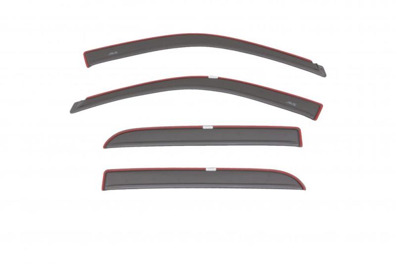 Ram 1500 Limited Wind Deflectors - Side - AVS - Low Profile - Granite Crystal Metallic - `15-`18