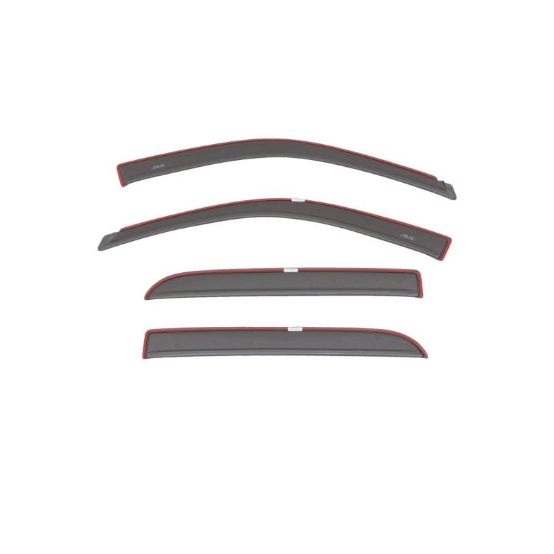 Dodge RAM 1500 Wind Deflectors - AVS - Low Profile Color Match - Granite Crystal Metallic - `20-`22 Dodge RAM 1500 Wind Deflectors - AVS - Low Profile Color Match - Granite Crystal Metallic - `20-`22
