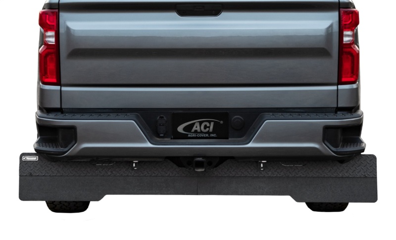 GMC 2500 Tow Flaps - Access - Rockstar Full Width Urethane Diamond Plate - Black Diamond Mist - `15-`16