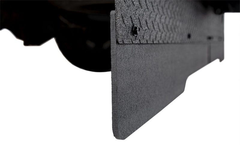 GMC 2500 Tow Flaps - Access - Rockstar Full Width Urethane Diamond Plate - Black Diamond Mist - `15-`16