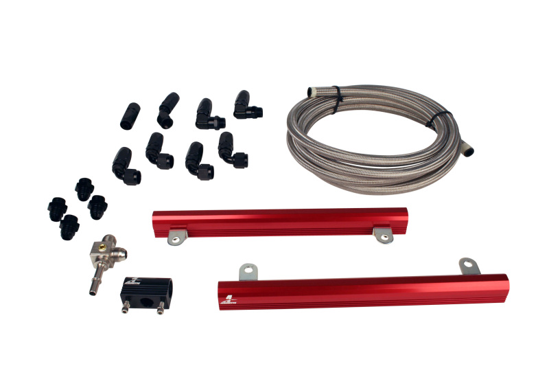 Ford Mustang Fuel Rail Kit - Aeromotive - CNC-Machined Billet - `07-`09 Ford Mustang Fuel Rail Kit - Aeromotive - CNC-Machined Billet - `07-`09