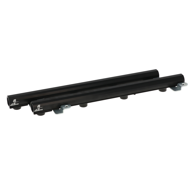 Ford Mustang Fuel Rails - Aeromotive - Black - `99-`04