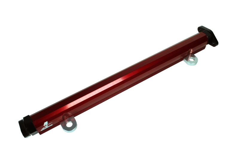 Mitsubishi Lancer EVO Fuel Rails - Aeromotive - High Flow, Billet - Black - `03-`07