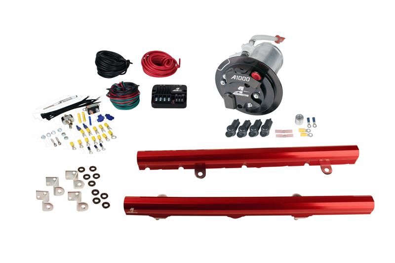 Chevrolet Camaro Fuel System - Aeromotive - A1000/LS3 Rails/PSC/Fittings - `10-`15