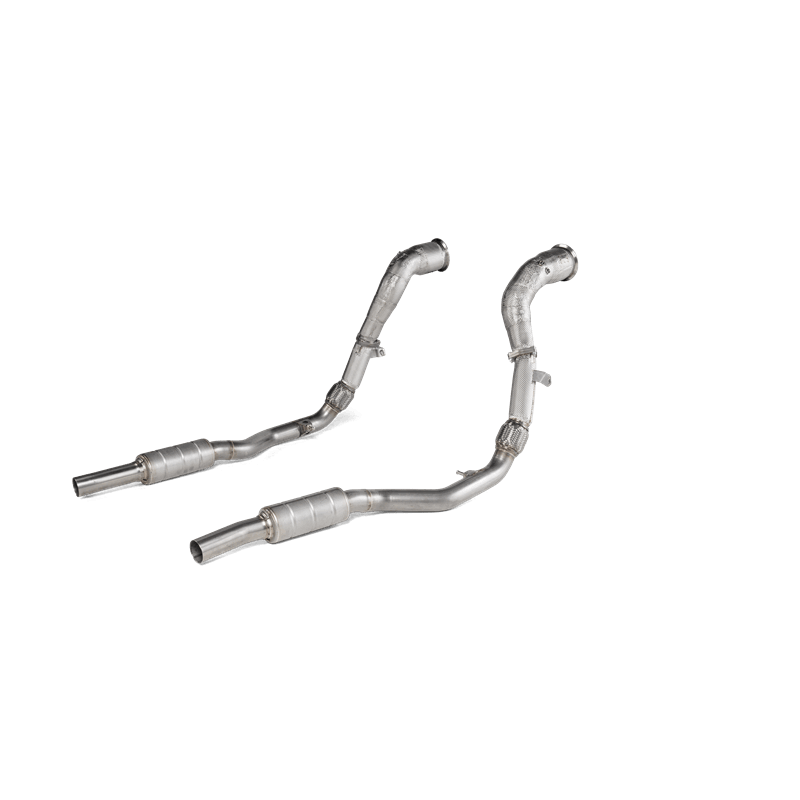 Audi RS Q8 Performance Exhaust - Akrapovic - Link Pipe Set (SS) Catted - `20-`27