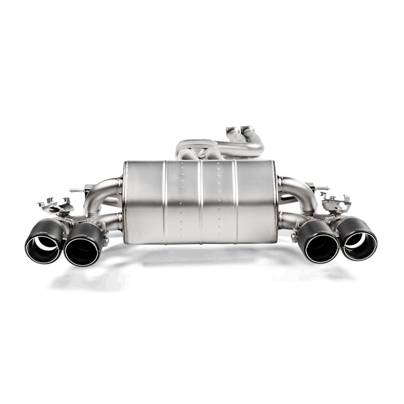 BMW 3 Series Performance Exhaust - Akrapovic - Evolution Line Cat Back (SS) w/ Carbon Tips and Link Pipe - `16-`17 BMW 3 Series Performance Exhaust - Akrapovic - Evolution Line Cat Back (SS) w/ Carbon Tips and Link Pipe - `16-`17