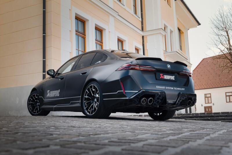 BMW M5 Performance Exhaust - Akrapovic - Slip-On Line - Titanium - `25-`27